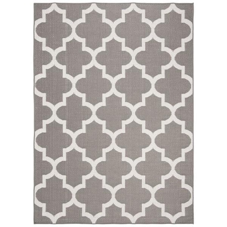 Safavieh 8 x 10 ft. Bermuda 800 Power-Loomed Rectangle Rug Gray & Ivory BMU804F-8